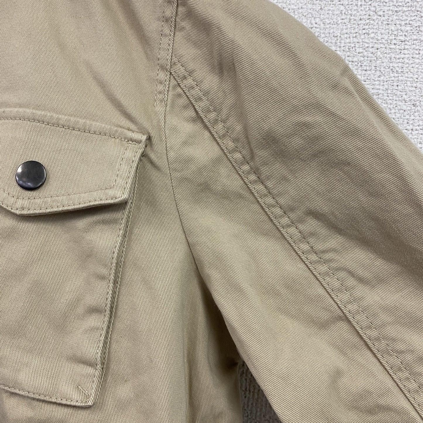 LANDS'END　ランズエンド　ハンティングジャケット　4つポケット　ベージュ　XLサイズ