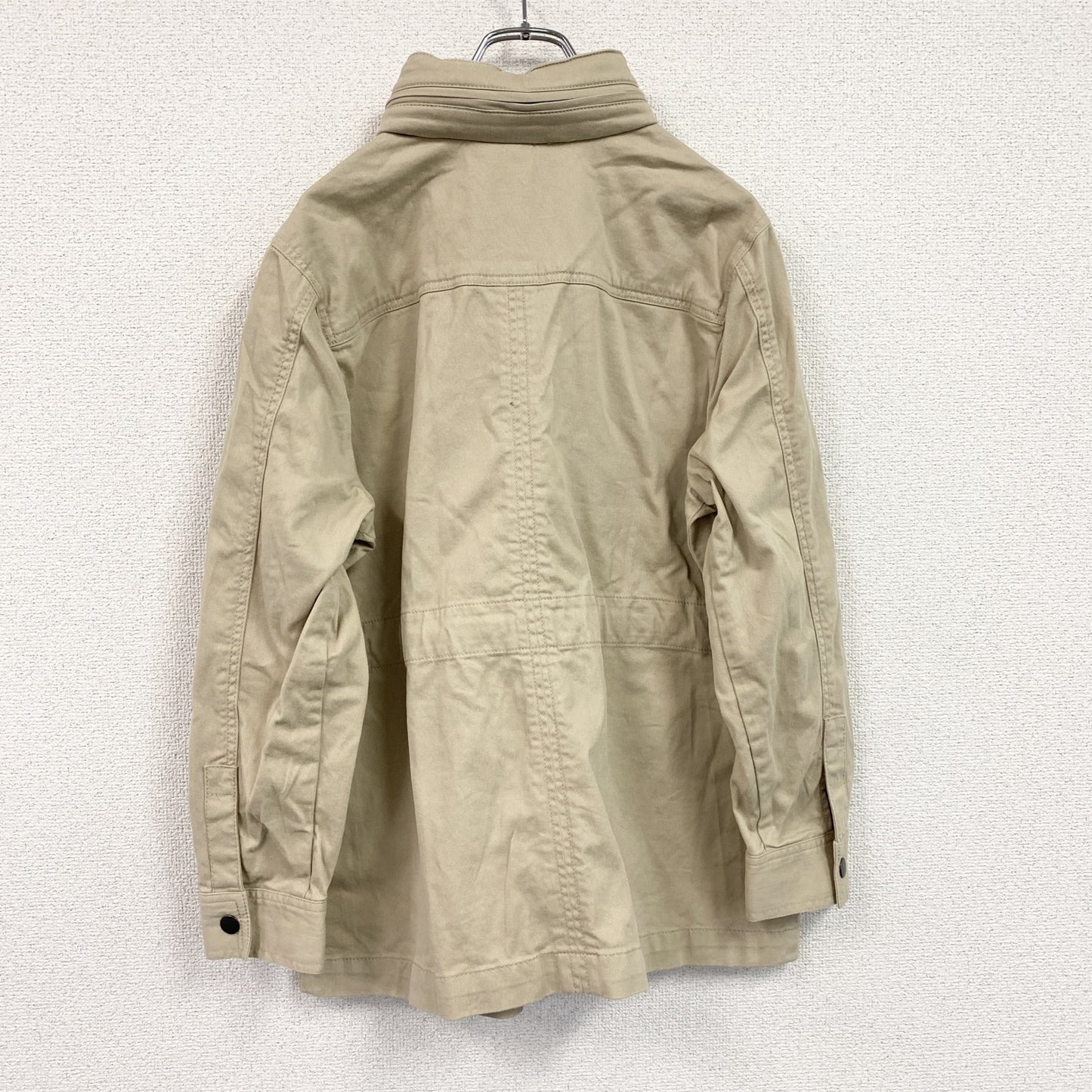 LANDS'END　ランズエンド　ハンティングジャケット　4つポケット　ベージュ　XLサイズ
