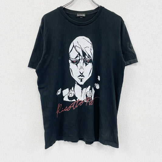 BANDAI　バンダイ　JOJO　ジョジョの奇妙な冒険　半袖プリントTシャツ　黒　ブラック　Lサイズ
