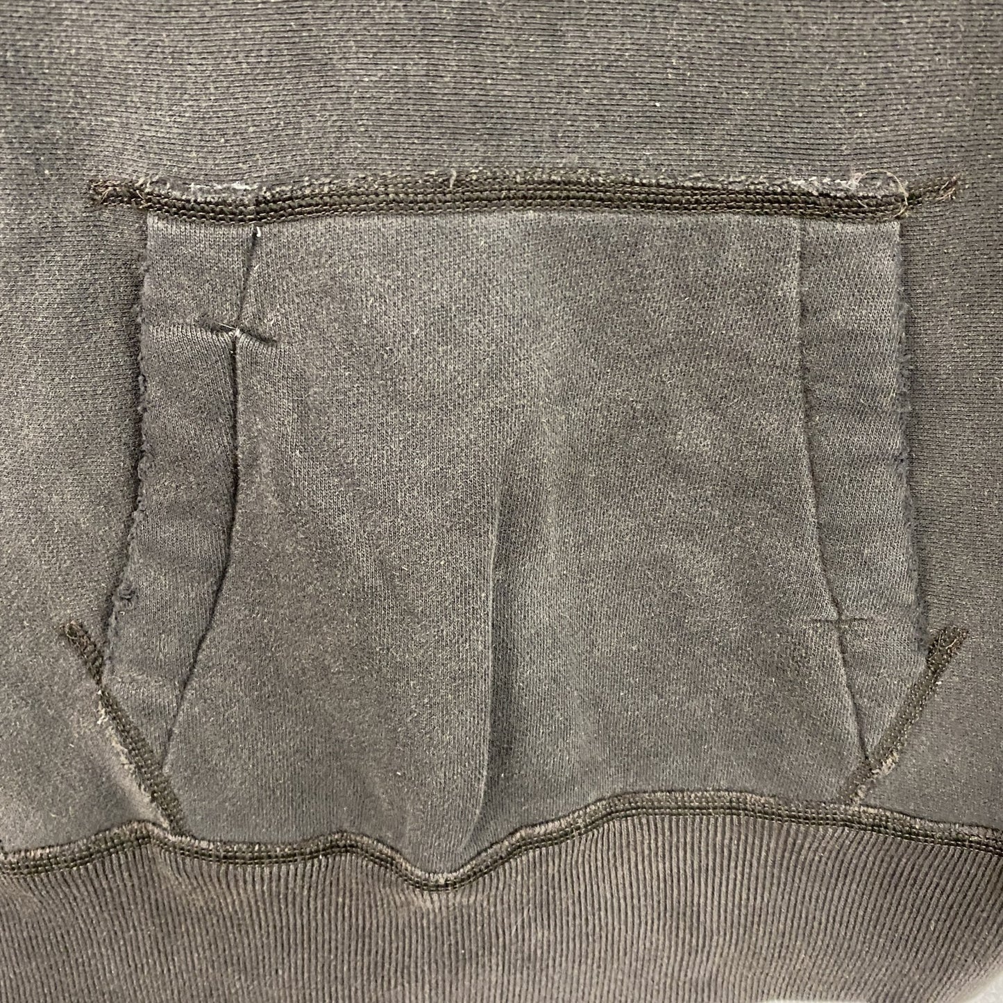 90s　Abercrombie&Fitch　アバクロンビー&フィッチ　スウェットパーカー/フーディー　ブラック　Sサイズ