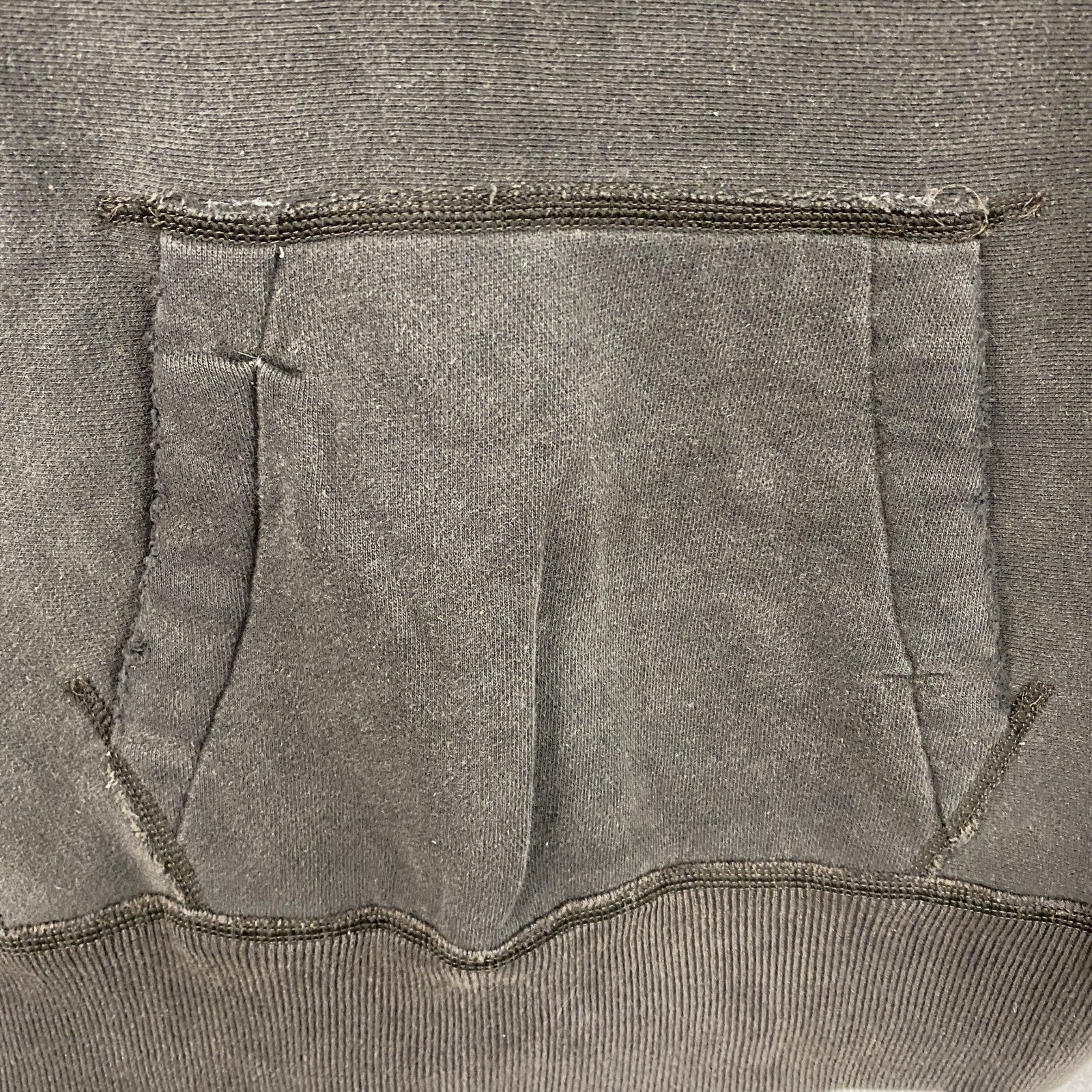 90s　Abercrombie&Fitch　アバクロンビー&フィッチ　スウェットパーカー/フーディー　ブラック　Sサイズ