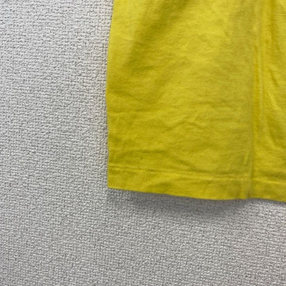 古着 used　90s　SONY　ソニー　半袖プリントTシャツ　USA製　ウォークマン　シングルステッチ　黄　イエロー　XLサイズ