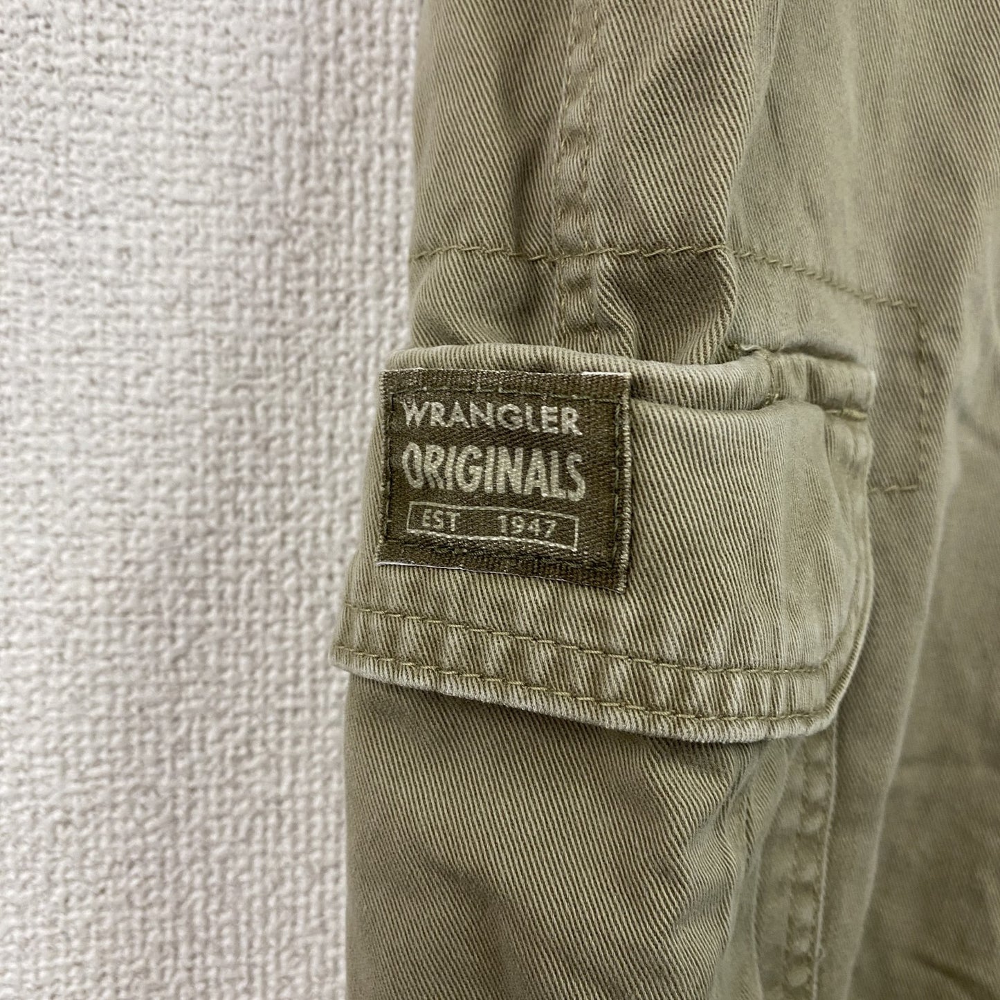 Wrangler ORIGINALS　ラングラー　カーゴパンツ　ワークパンツ　ジップフライ　ベージュ　38サイズ