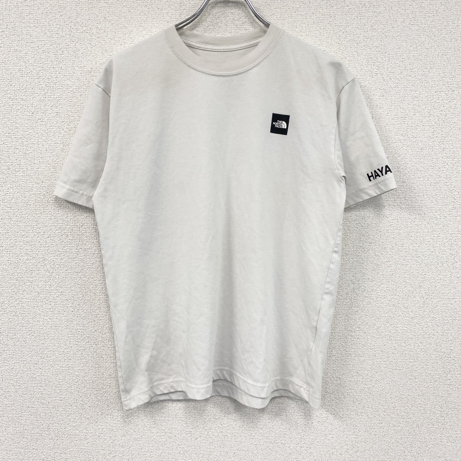 THE NORTH FACE　ザ・ノースフェイス　半袖プリントTシャツ　白　ホワイト　Mサイズ