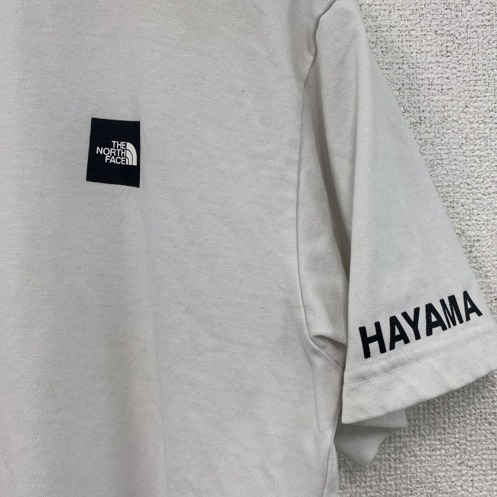 THE NORTH FACE　ザ・ノースフェイス　半袖プリントTシャツ　白　ホワイト　Mサイズ