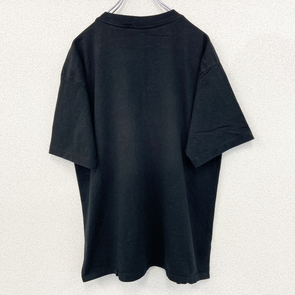 90s　ALL Sport　半袖プリントTシャツ　US製　ヴィンテージ　シングルステッチ　黒　Lサイズ