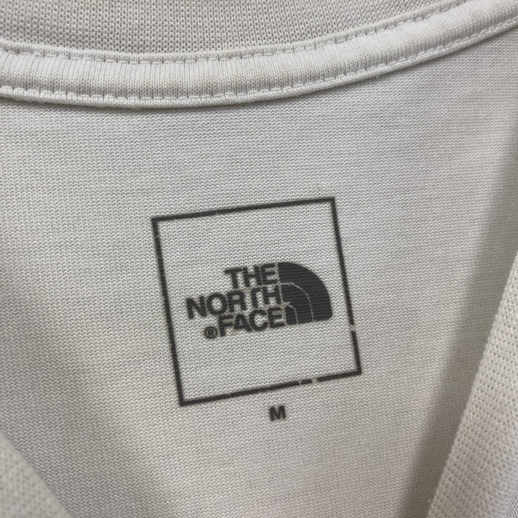 THE NORTH FACE　ザ・ノースフェイス　半袖プリントTシャツ　白　ホワイト　Mサイズ