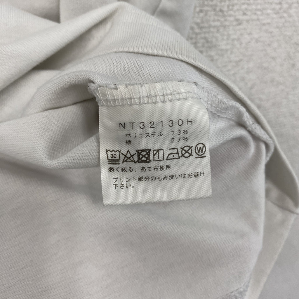 THE NORTH FACE　ザ・ノースフェイス　半袖プリントTシャツ　白　ホワイト　Mサイズ