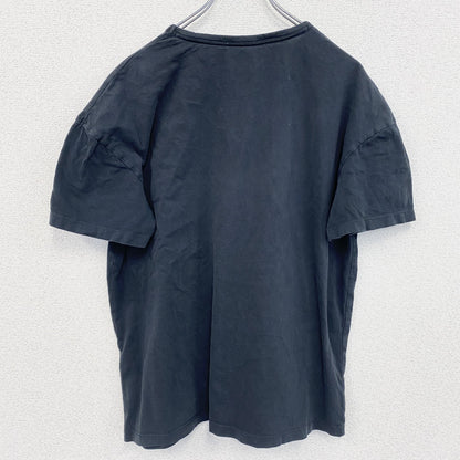 VINTAGE CLTH　半袖プリントTシャツ　vintage motorcycle　バイク　英字プリント　黒　ブラック　Mサイズ
