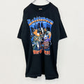 古着 used　FRUIT OF THE LOOM　半袖プリントTシャツ　ボルチモア　90s　黒　クルーネック　XLサイズ