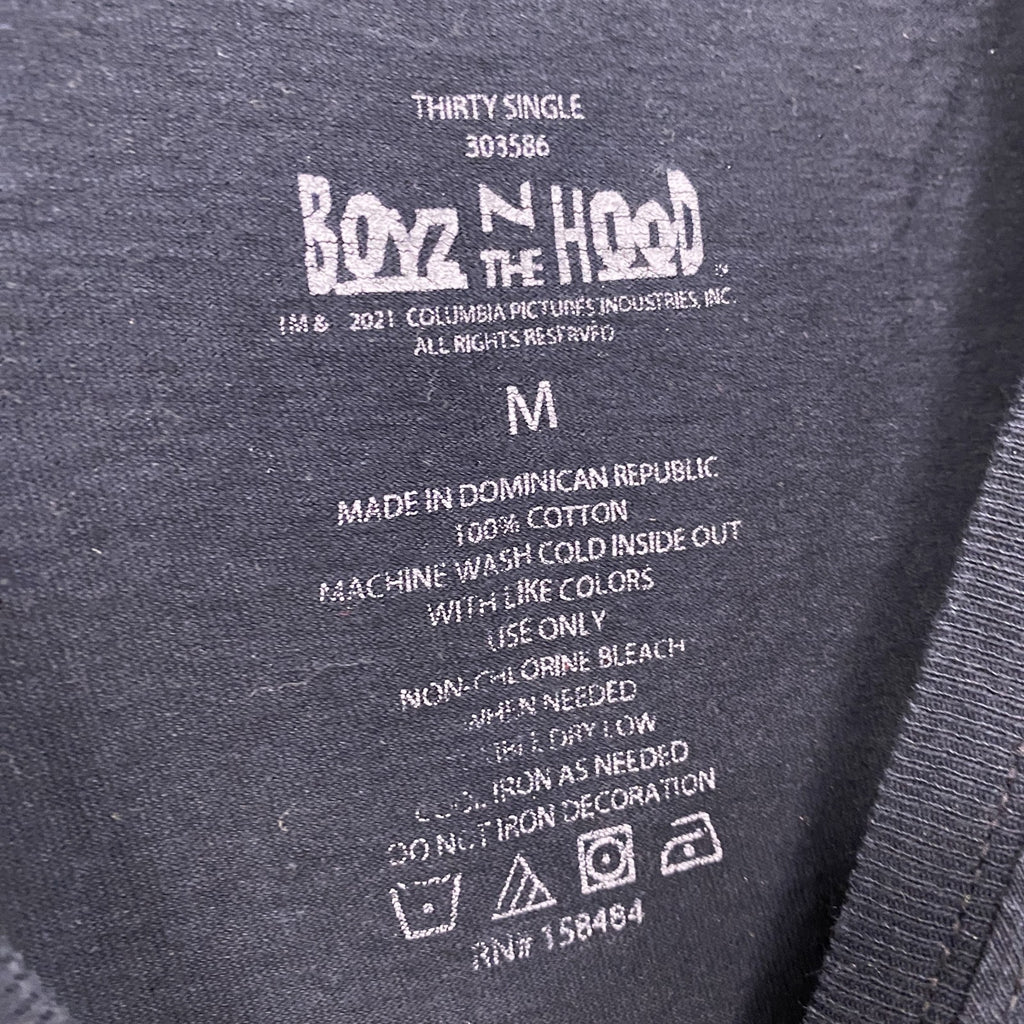 Boys N the Hood　ボーイズ'ン・ザ・フッド　半袖プリントムービーTシャツ　黒　ブラック　Mサイズ