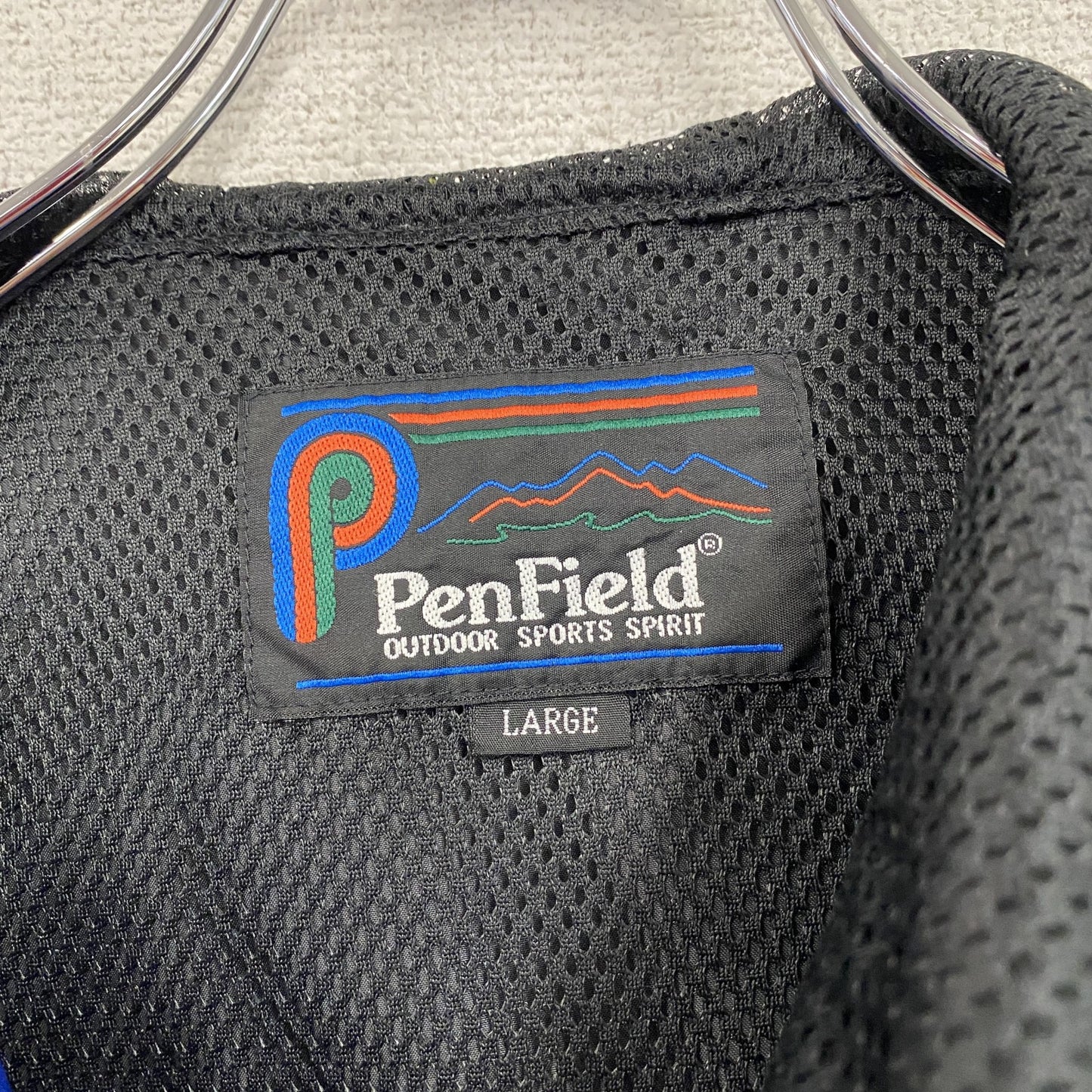 90s～　Penfield　ペンフィールド　アノラックパーカー　ヴィンテージ　黄色　黒　イエロー　ブラック　Lサイズ