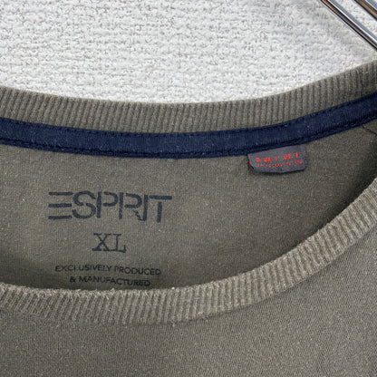 古着 used　半袖プリントTシャツ　オスカー　OSCAR　チャコールグレー　クルーネック　レトロデザイン　XLサイズ