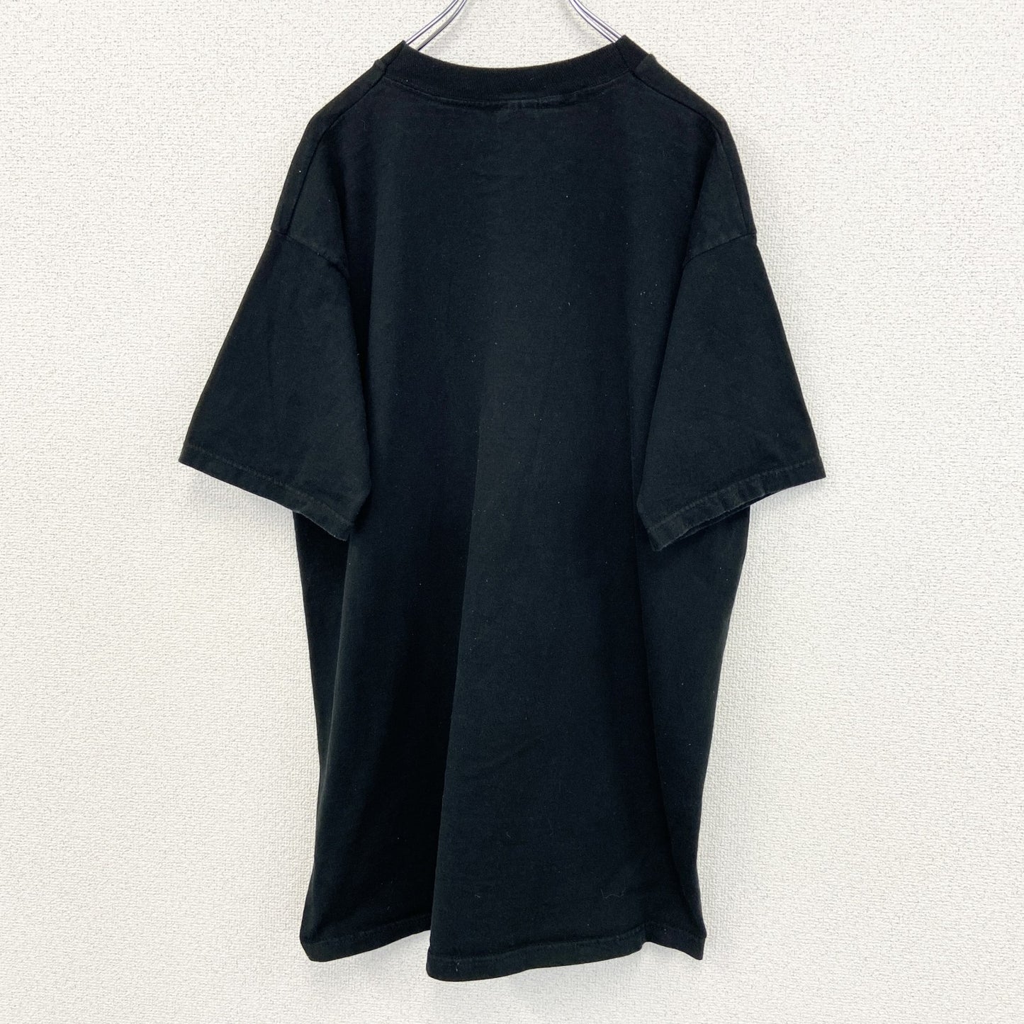 古着 used　FRUIT OF THE LOOM　半袖プリントTシャツ　ボルチモア　90s　黒　クルーネック　XLサイズ