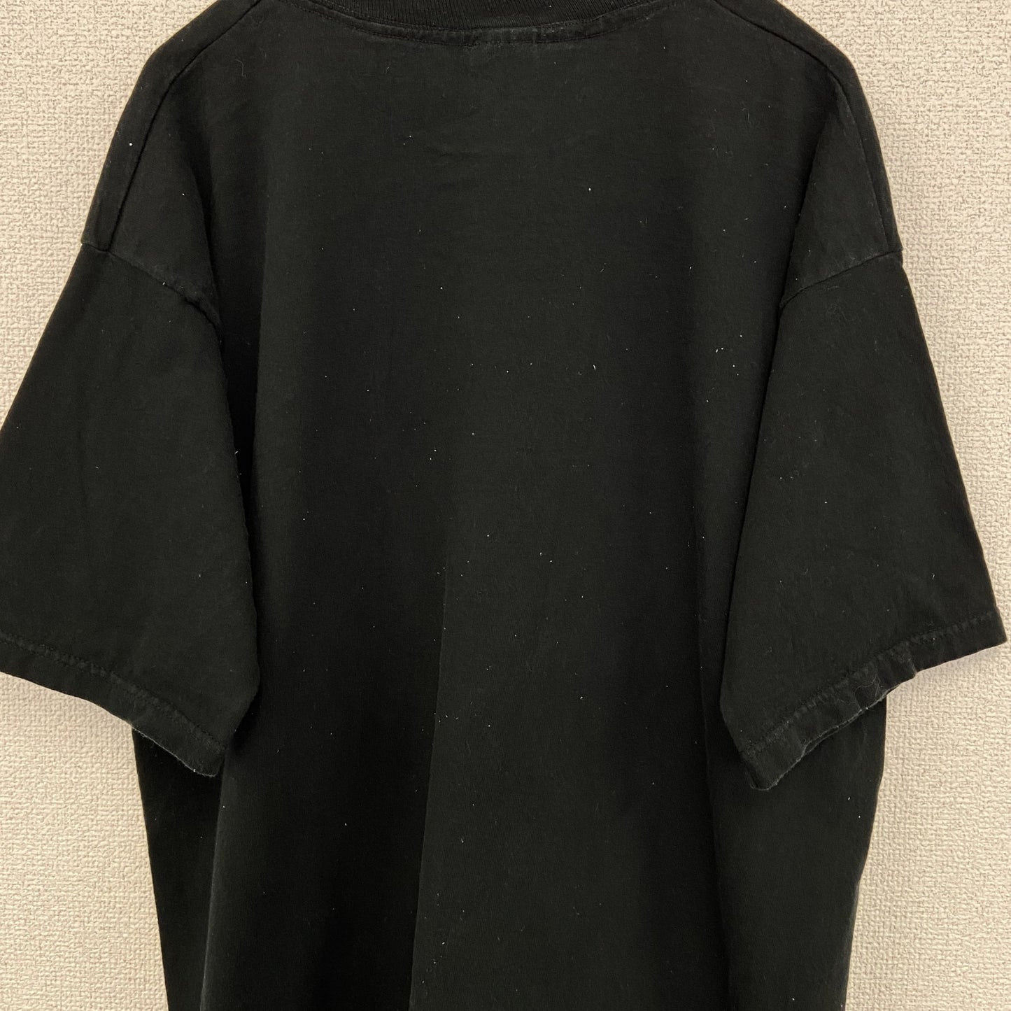 古着 used　FRUIT OF THE LOOM　半袖プリントTシャツ　ボルチモア　90s　黒　クルーネック　XLサイズ