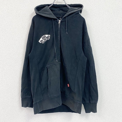 VANS　バンズ　フルジップパーカー/フーディー　黒　ブラック　Lサイズ
