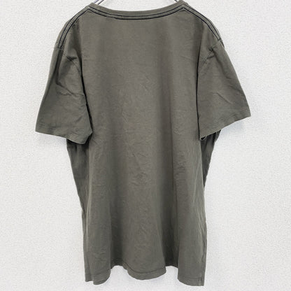 古着 used　半袖プリントTシャツ　オスカー　OSCAR　チャコールグレー　クルーネック　レトロデザイン　XLサイズ