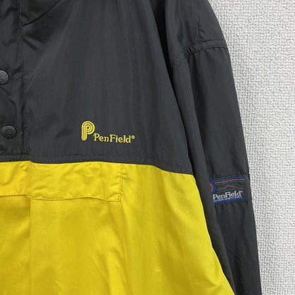 90s～　Penfield　ペンフィールド　アノラックパーカー　ヴィンテージ　黄色　黒　イエロー　ブラック　Lサイズ
