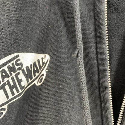 VANS　バンズ　フルジップパーカー/フーディー　黒　ブラック　Lサイズ