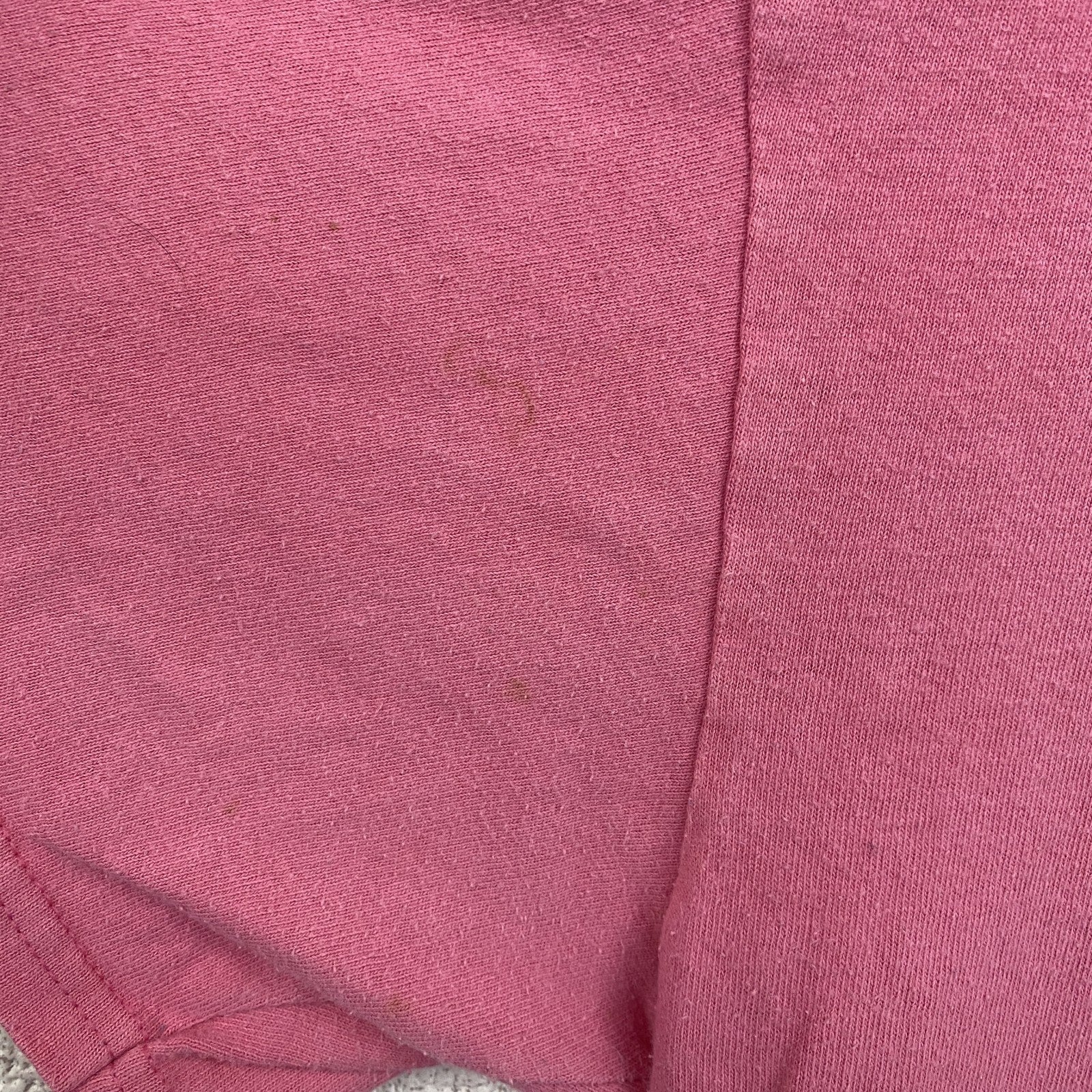 古着 used　Simply Southern　半袖アニマル柄プリントTシャツ　ワンポイント　ピンク　リス　レトロ　Ｌサイズ