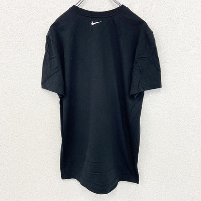 NIKE ナイキ　半袖プリントTシャツ　MELD　スウッシュロゴ　カジュアル　黒　クルーネック　XLサイズ