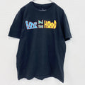 古着 used　半袖プリントTシャツ　ボーイズンザフッド　アイスキューブ　黒　ブラック　クルーネック　レトロデザイン　Lサイズ