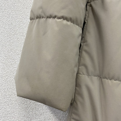 NATURAL BEAUTY　ナチュラルビューティー　ダウンコート　ダウン90%　比翼仕立て　ベージュ　38サイズ