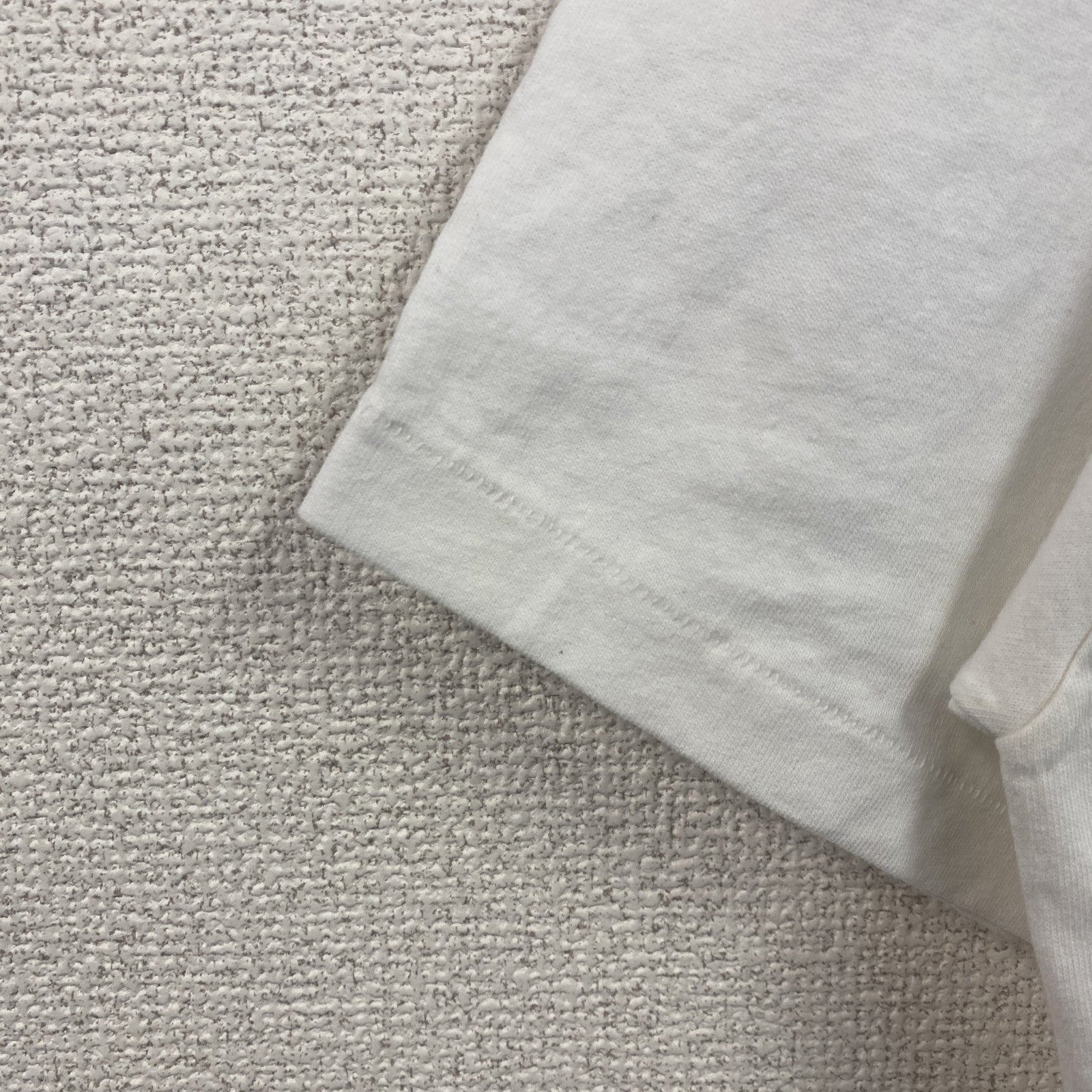 古着 used　Anvil　アンビル　半袖プリントTシャツ　ヴィンテージ　クルーネック　シングルステッチ　白　XLサイズ