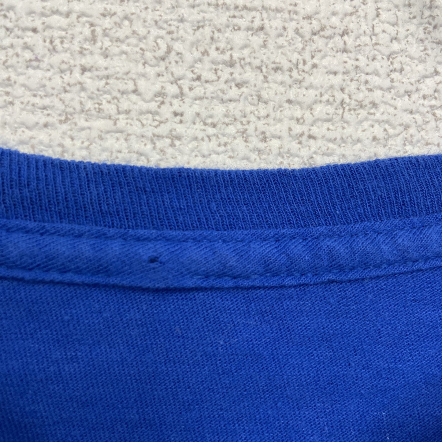古着 used　半袖アニメプリントTシャツ　NARUTO　少年ジャンプ　うずまきナルト　ラーメン一楽　青　クルーネック　XLサイズ
