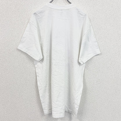 古着 used　Anvil　アンビル　半袖プリントTシャツ　ヴィンテージ　クルーネック　シングルステッチ　白　XLサイズ