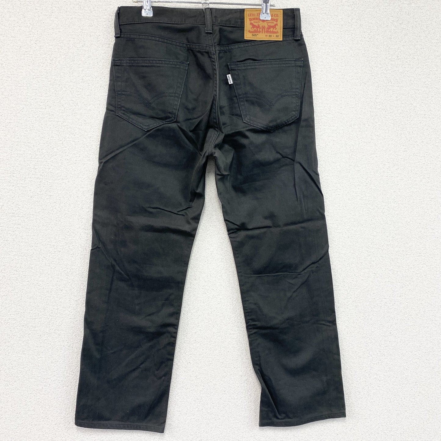 Levi’s　リーバイス　505　デニムパンツ/ジーンズ　黒　ブラック　W30サイズ