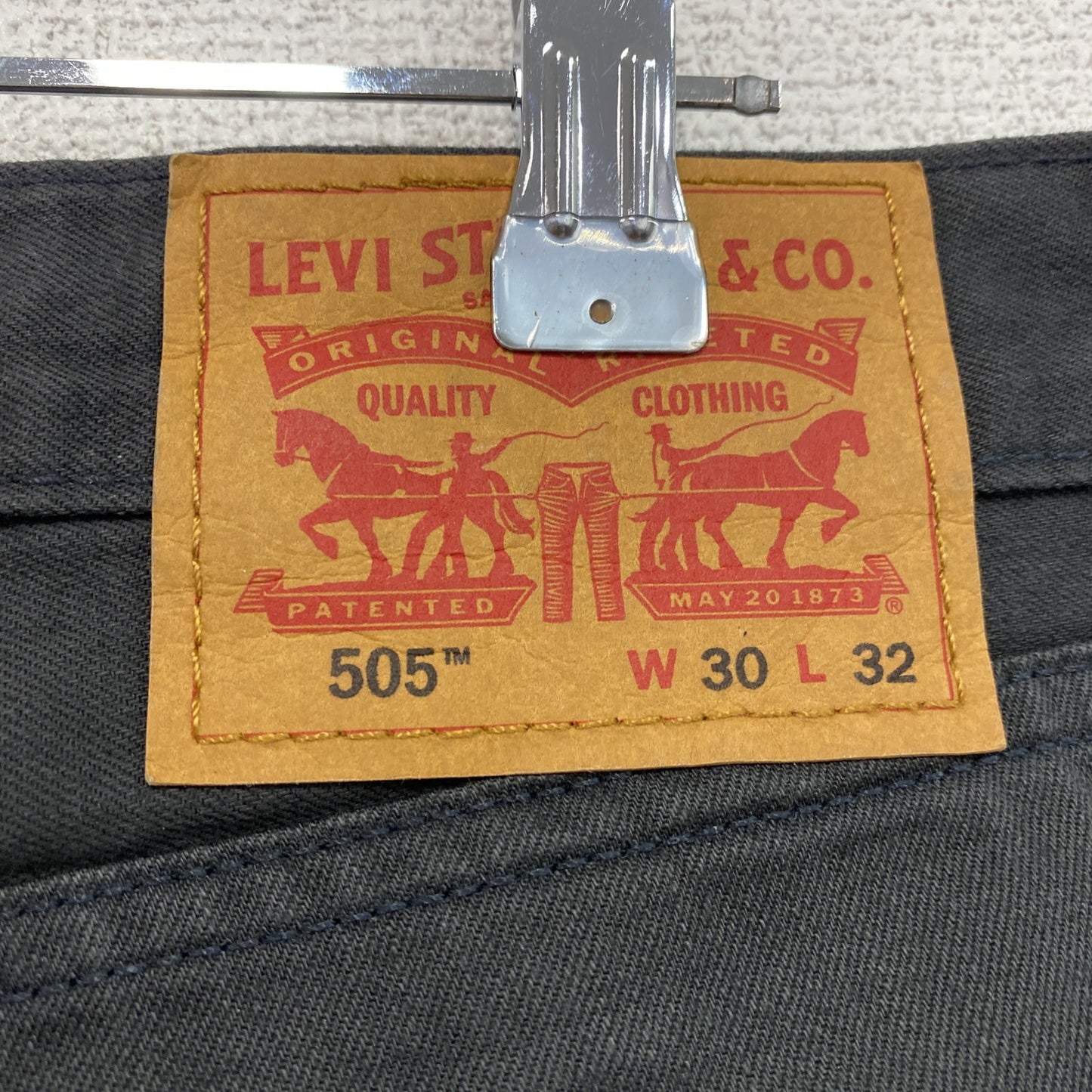Levi’s　リーバイス　505　デニムパンツ/ジーンズ　黒　ブラック　W30サイズ