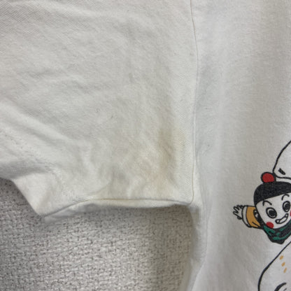 古着 used　DORAGONBALL ドラゴンボール　半袖オリジナルアニメプリントTシャツ　白　レトロ　クルーネック　Sサイズ