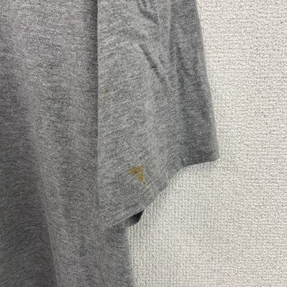 NIKE ナイキ　半袖プリントTシャツ　バスケットボール　スウッシュロゴ　グレー　クルーネック　XLサイズ
