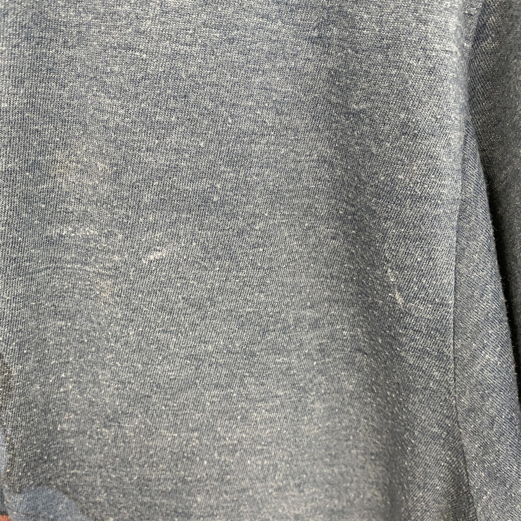 古着 used　半袖プリントTシャツ　スーパーマン　ディーシーコミックス　クルーネック　レトロデザイン　灰色　ダークグレー