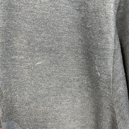 古着 used　半袖プリントTシャツ　スーパーマン　ディーシーコミックス　クルーネック　レトロデザイン　灰色　ダークグレー