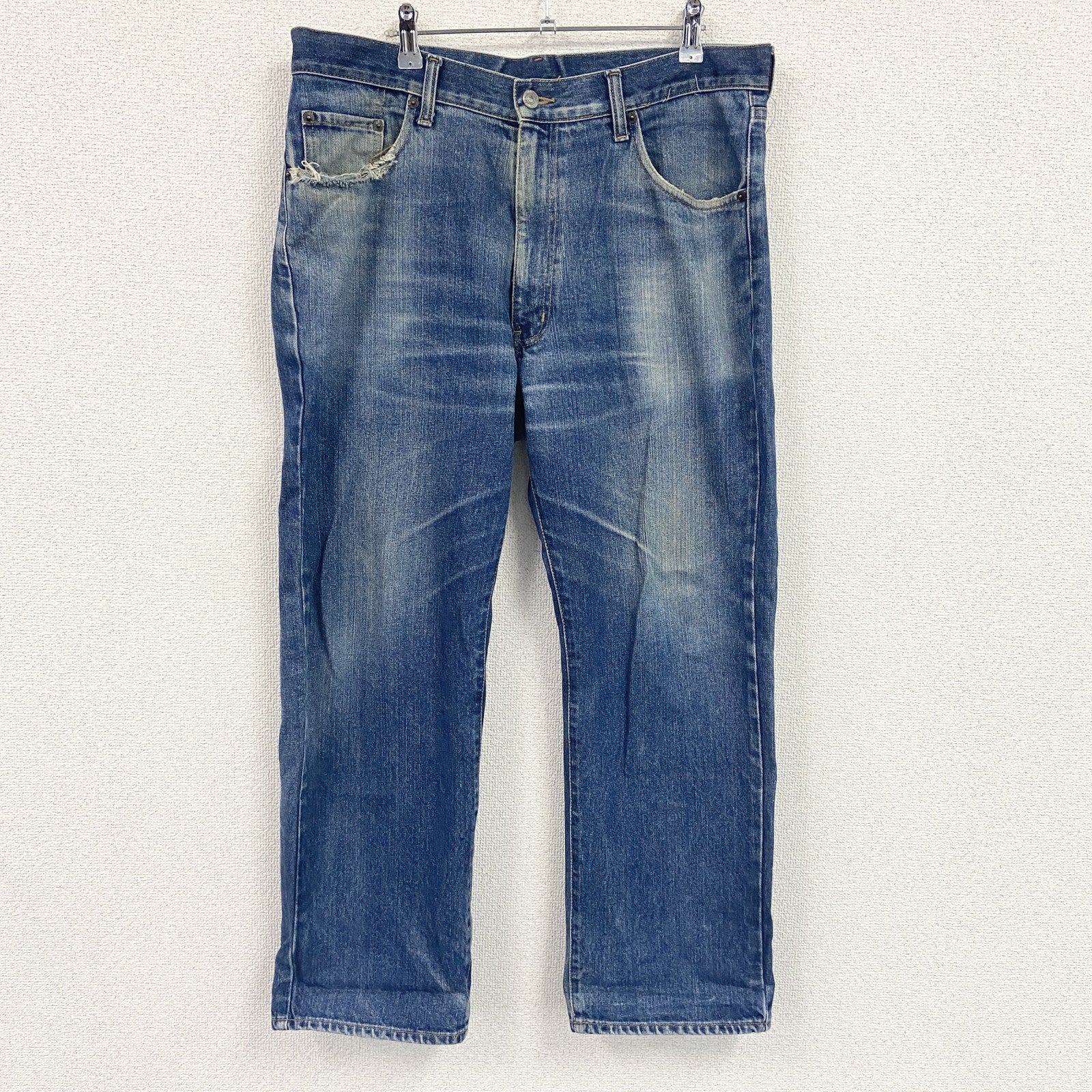 OLD UNIQLO　オールドユニクロ　デニムパンツ/ジーンズ　ジップフライ　インディゴ