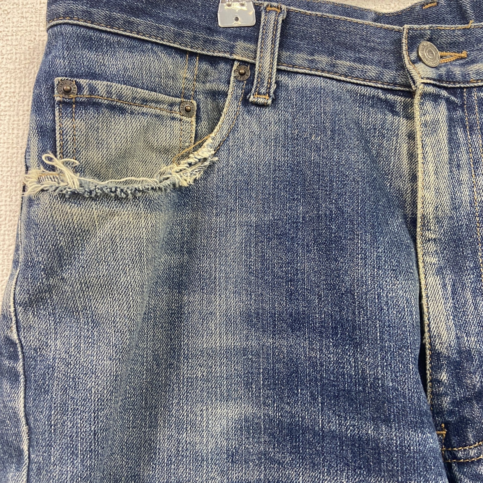 OLD UNIQLO　オールドユニクロ　デニムパンツ/ジーンズ　ジップフライ　インディゴ