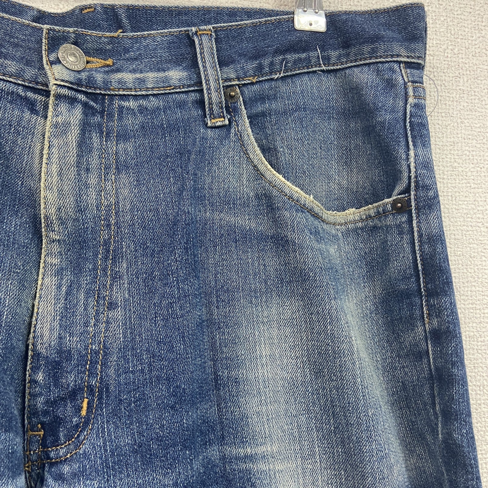 OLD UNIQLO　オールドユニクロ　デニムパンツ/ジーンズ　ジップフライ　インディゴ