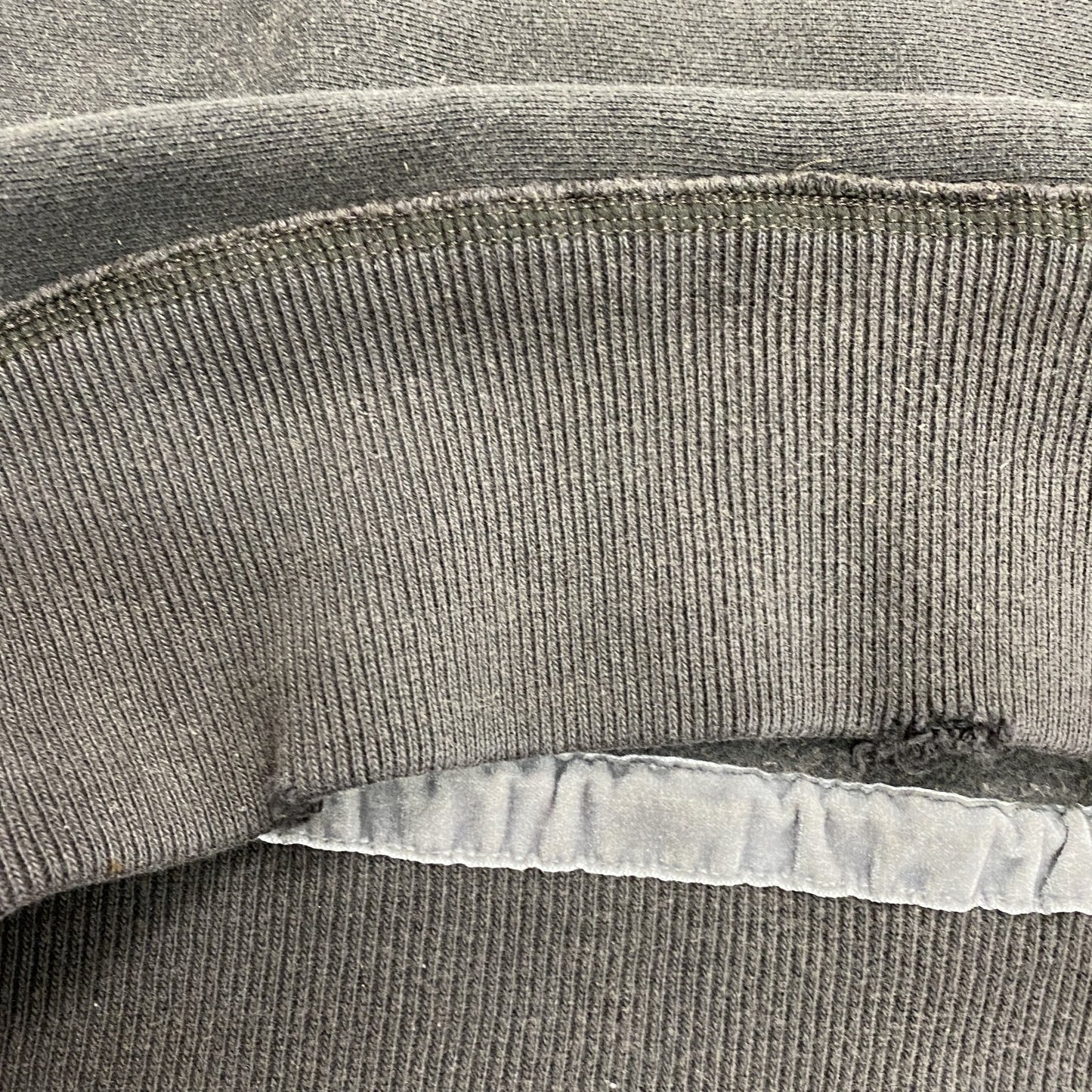 90s　Abercrombie&Fitch　アバクロンビー&フィッチ　スウェットパーカー/フーディー　ブラック　Sサイズ
