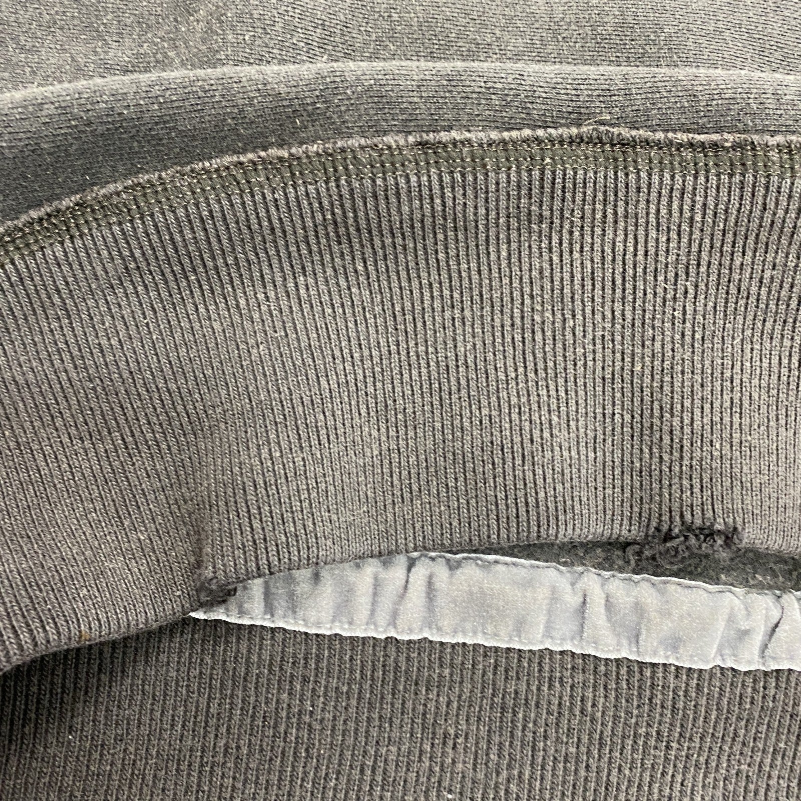 90s　Abercrombie&Fitch　アバクロンビー&フィッチ　スウェットパーカー/フーディー　ブラック　Sサイズ