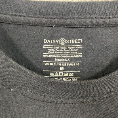 古着 used 　半袖プリントTシャツ　アート　太陽　マヤ文明　瞳　クルーネック　レトロデザイン　Sサイズ