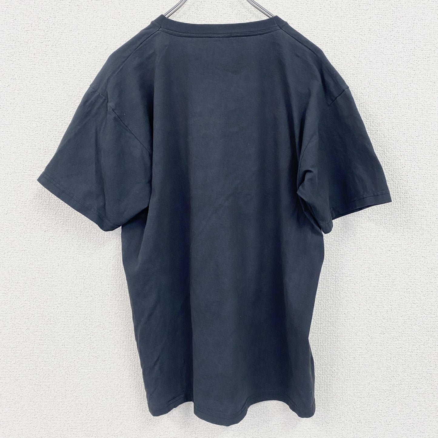 古着 used 　半袖プリントTシャツ　アート　太陽　マヤ文明　瞳　クルーネック　レトロデザイン　Sサイズ