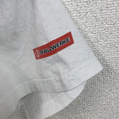 古着 used 　半袖プリントTシャツ　サーカス　ピエロ　アクロバティック　クルーネック　レトロデザイン　Mサイズ