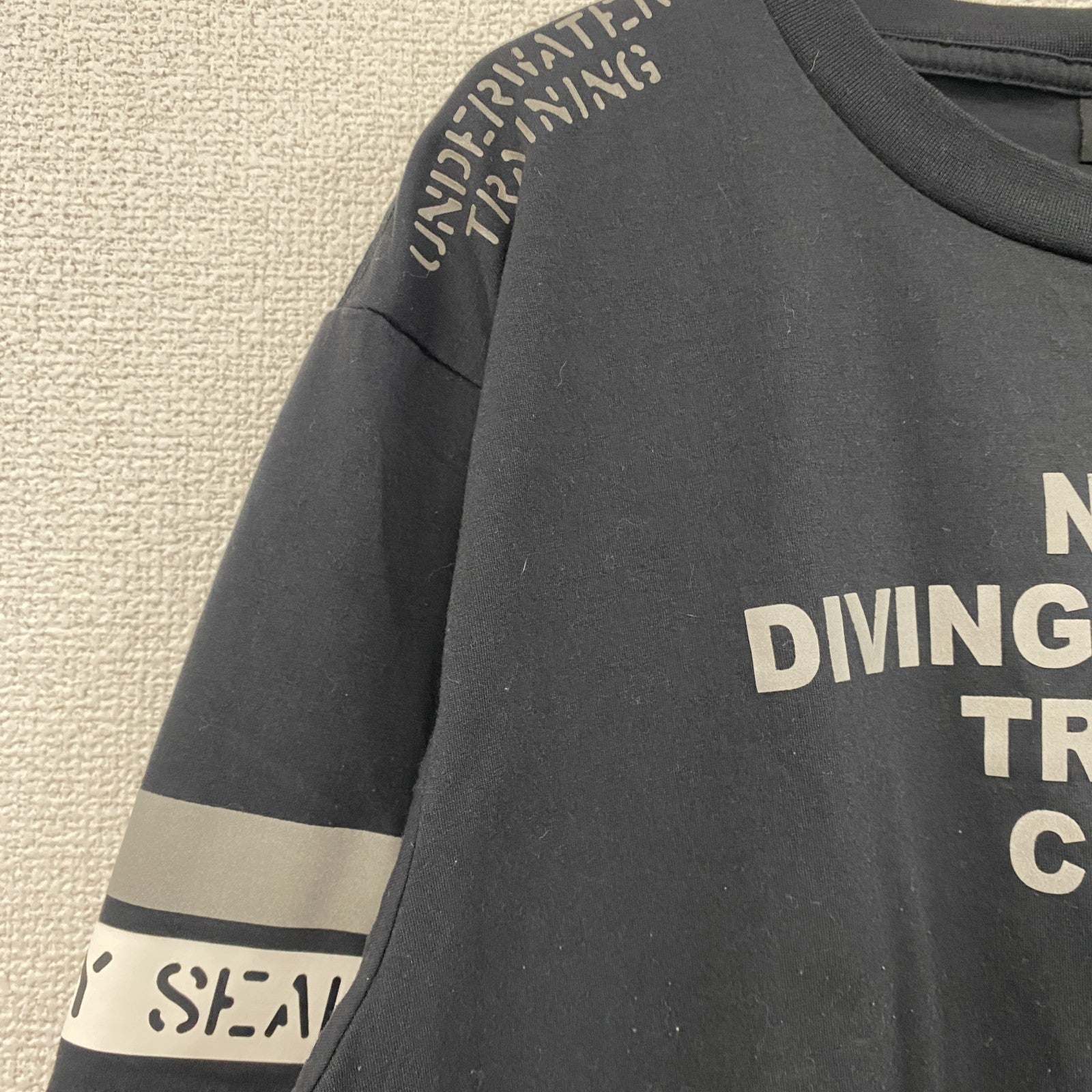 AVIREX　アヴィレックス　半袖プリントＴシャツ　黒　ブラック　2XLサイズ
