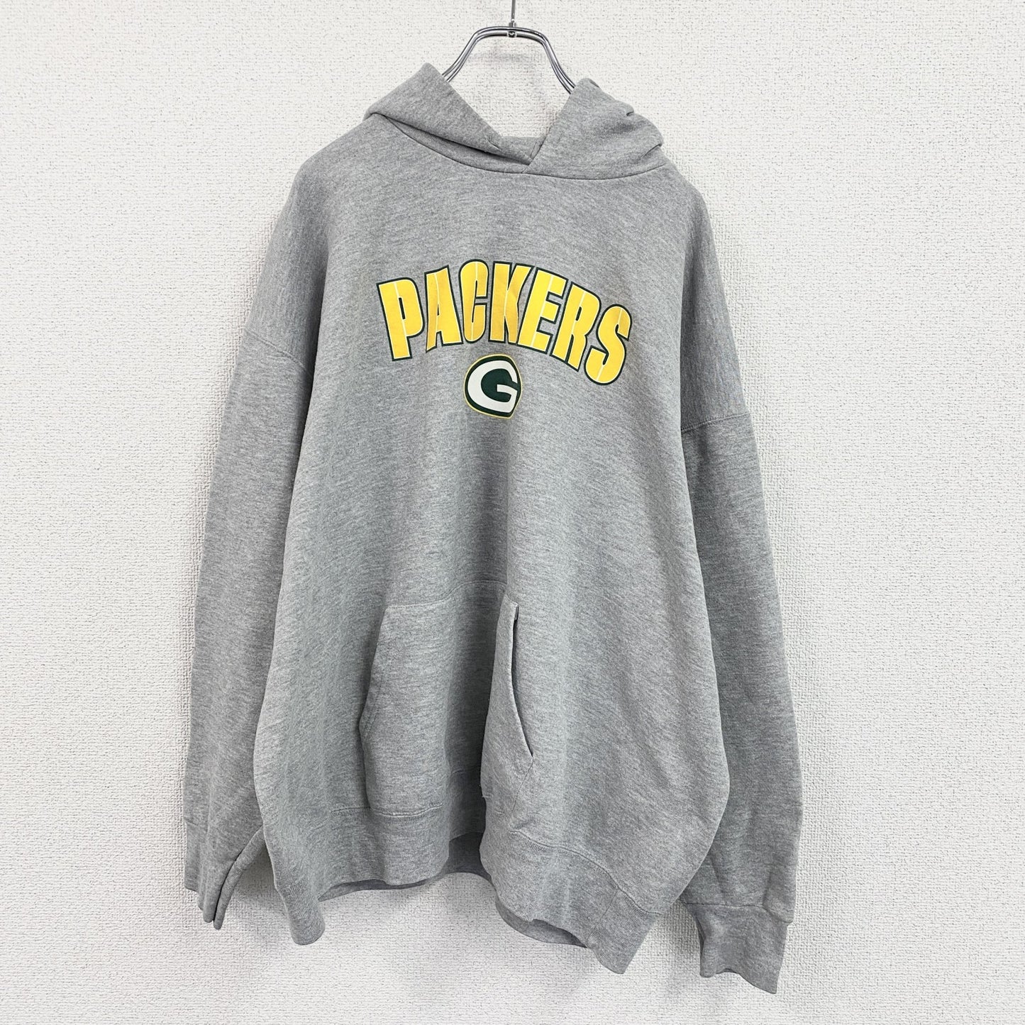 NFL　PACKERS　パッカーズ　スウェットパーカー/フーディー　灰色　グレー　