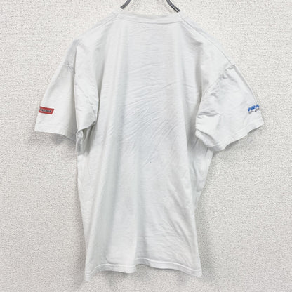 古着 used 　半袖プリントTシャツ　サーカス　ピエロ　アクロバティック　クルーネック　レトロデザイン　Mサイズ