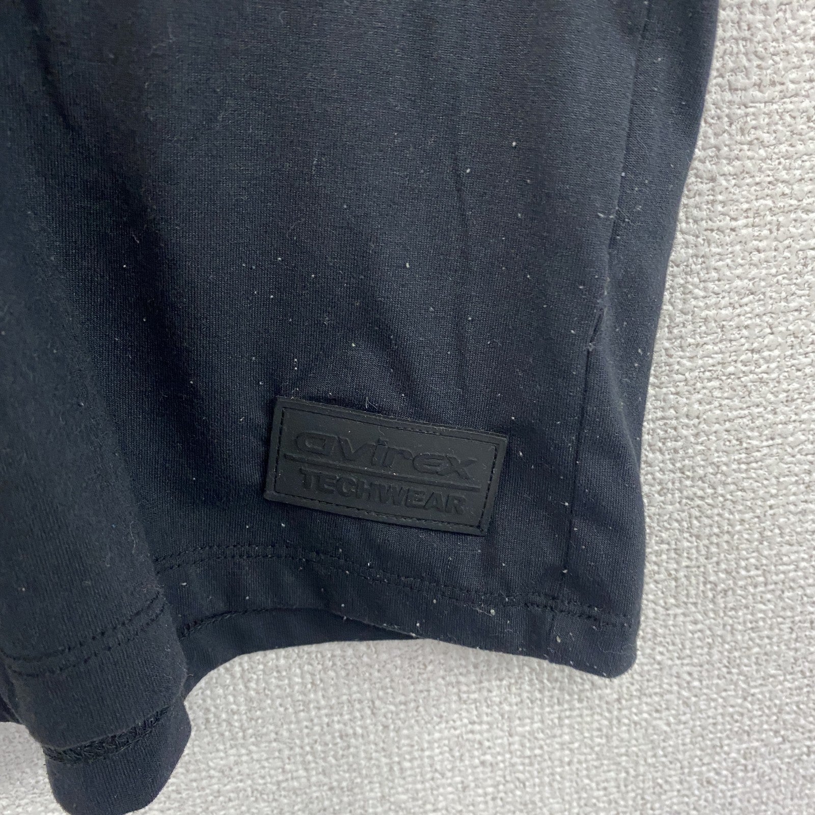 AVIREX　アヴィレックス　半袖プリントＴシャツ　黒　ブラック　2XLサイズ