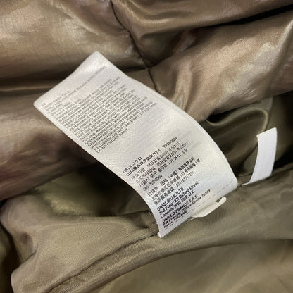 UNIQLO　ユニクロ　ダウンコレクション　ダウンコート　ダウン80%　ファー付き　茶色　ブラウン　XLサイズ