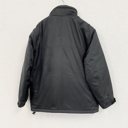 ～00s　OLD UNIQLO　オールドユニクロ　フルジップジャケット　中綿入り　比翼仕立て　黒　ブラック　Sサイズ
